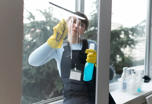 Nettoyage de vitres intérieures et extérieures à Grandris